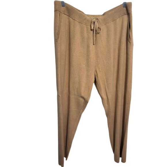Chico's Zenergy Cotton Cashmere Straight Leg Ankle Pant in Camel, Chico's 4R XLR - Picture 1 of 10